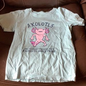 Life Is Good Axolotl T-Shirt Short Sleeve Youth XXL